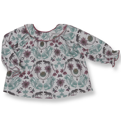CONJUNTO BLUSA JAGUARES Y PANTALON PANA