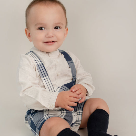 SHORT Y CAMISA CUADRO PUMBLAGO
