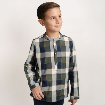 CAMISA CUADROS VERDE