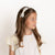 DIADEMA BLANCO AMARILLO