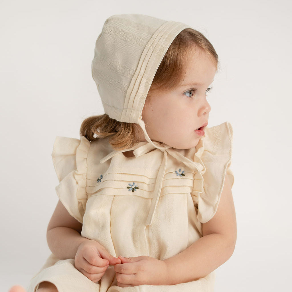 CAPOTA BEIGE BORDADO