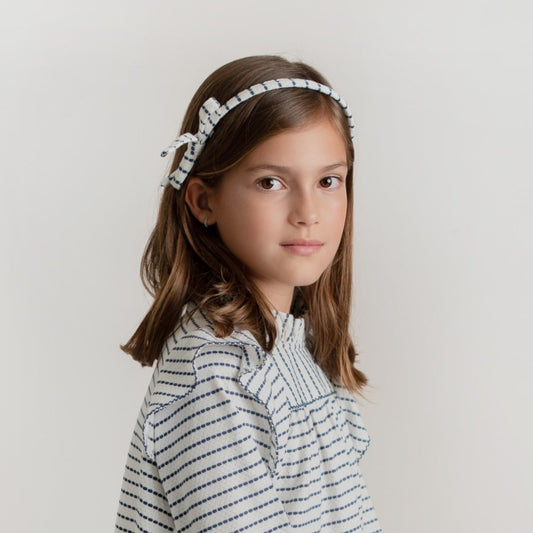 DIADEMA RAYAS AZUL