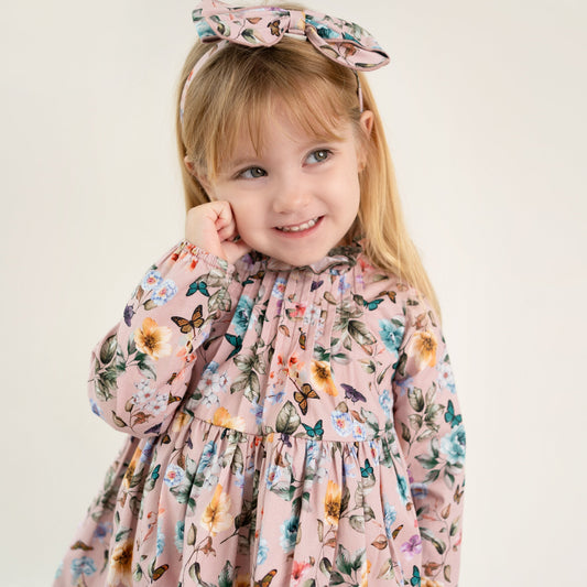 VESTIDO FLORES OLIVO