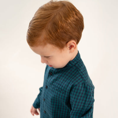 CAMISA CUADROS VERDES
