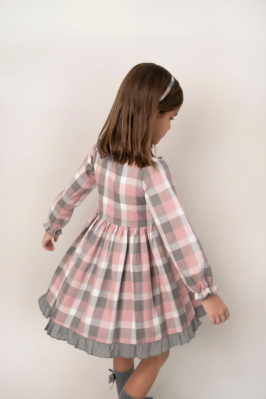 VESTIDO CUADROS