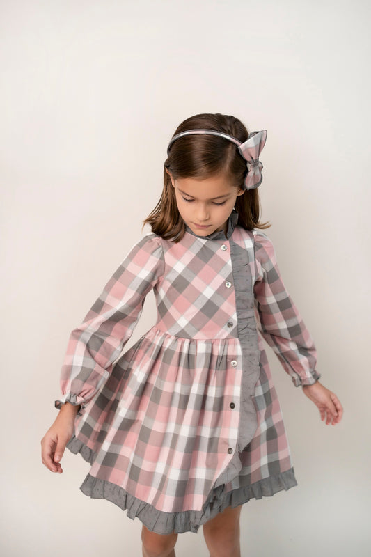 VESTIDO CUADROS