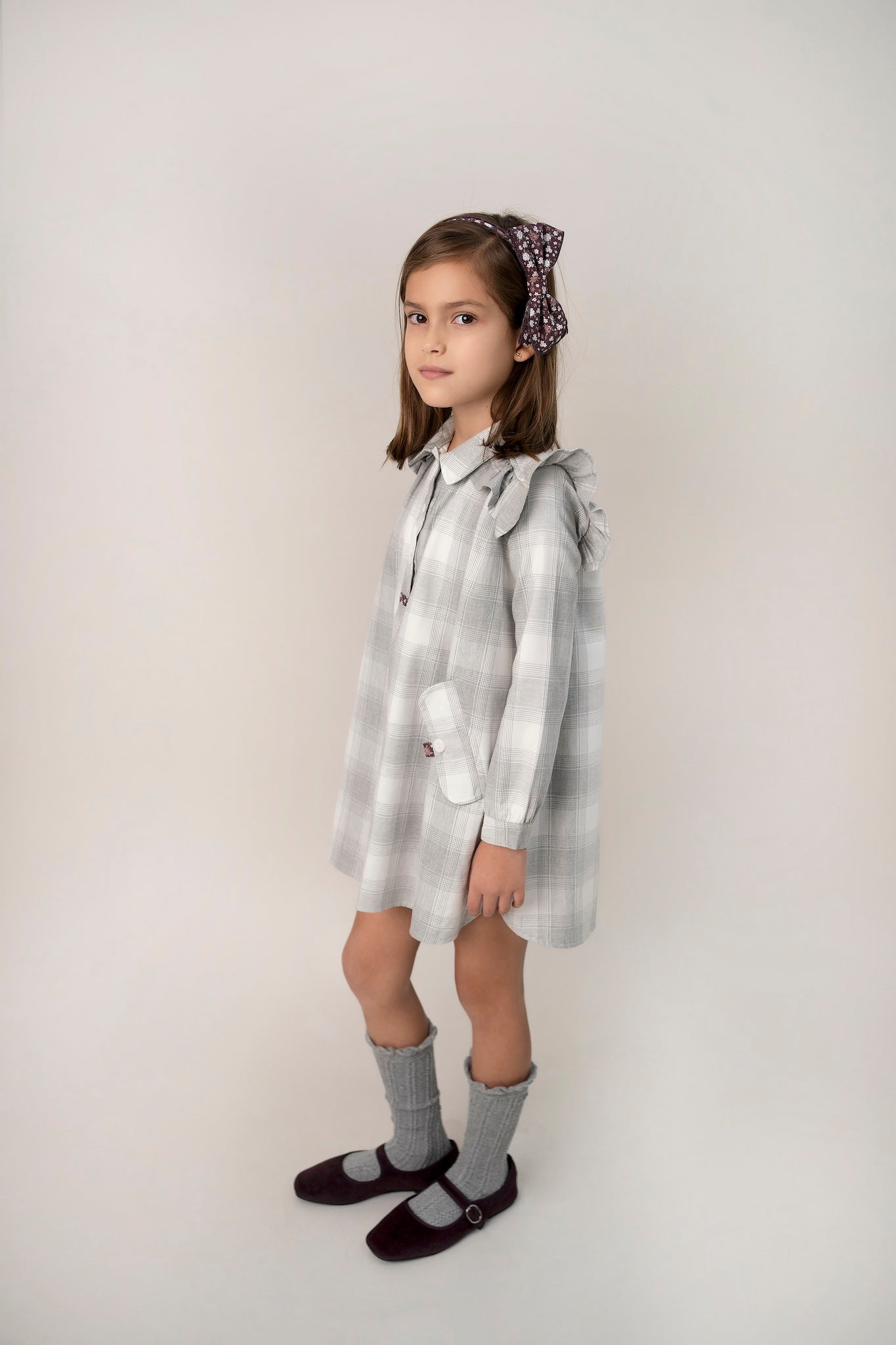 VESTIDO CAMISERO CUADROS