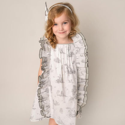 VESTIDO LINO TOILE DE JOUY