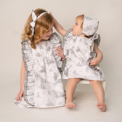 VESTIDO LINO TOILE DE JOUY