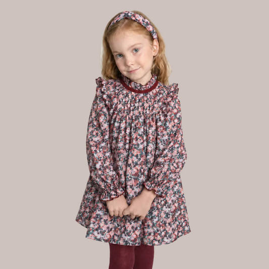 VESTIDO FLORES CHEDRON
