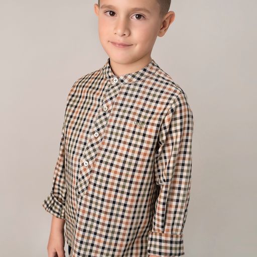 CAMISA MINI CUADROS