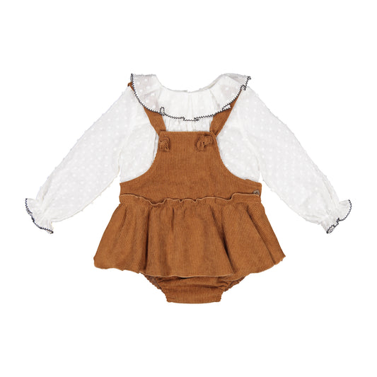 CONJUNTO RANA PANA CON FALDA Y BLUSA