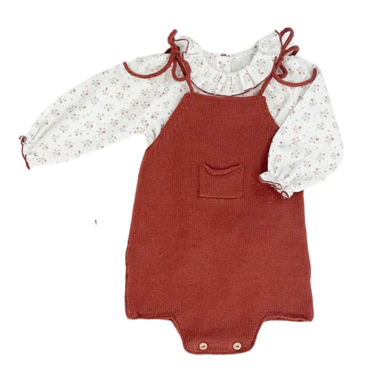 CONJUNTO RANITA Y BLUSA