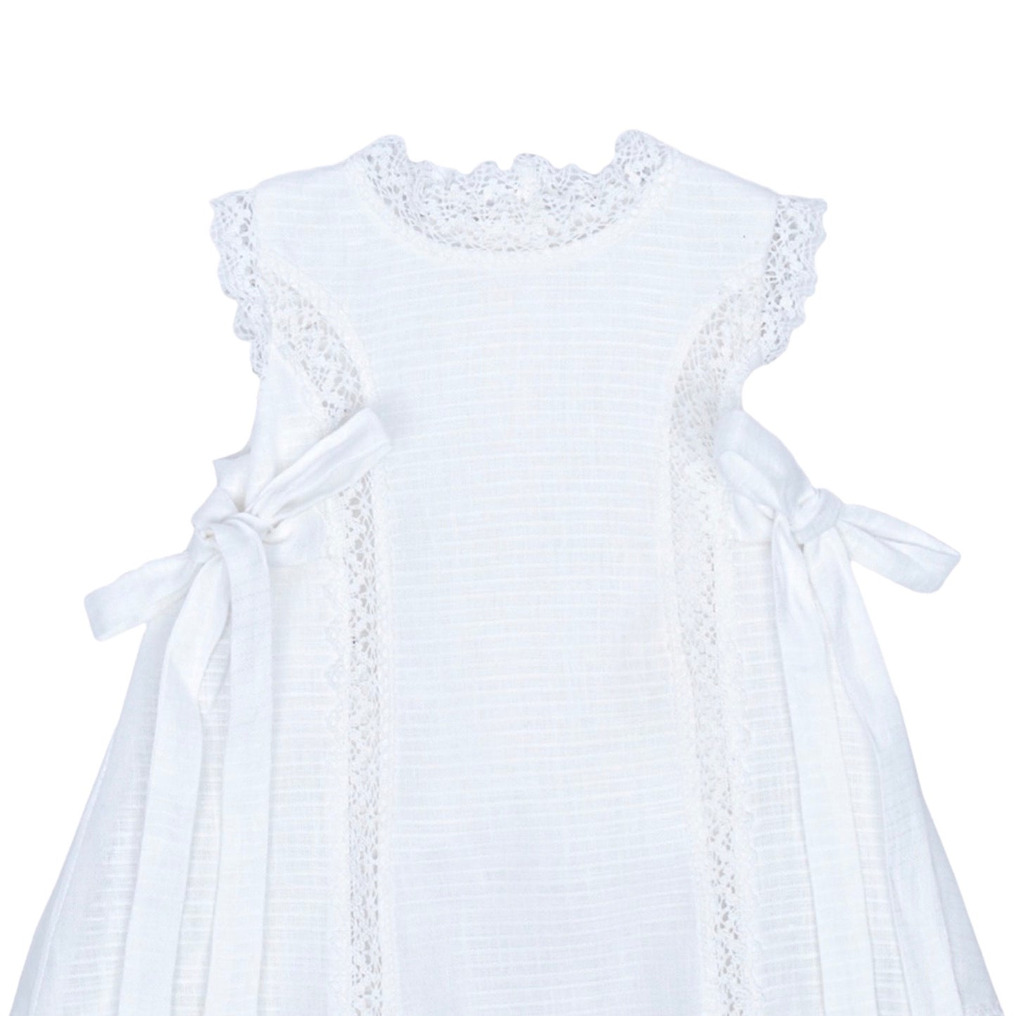 VESTIDO LINO RAYAS CON CALZON