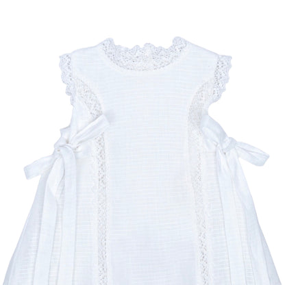 VESTIDO LINO RAYAS CON CALZON