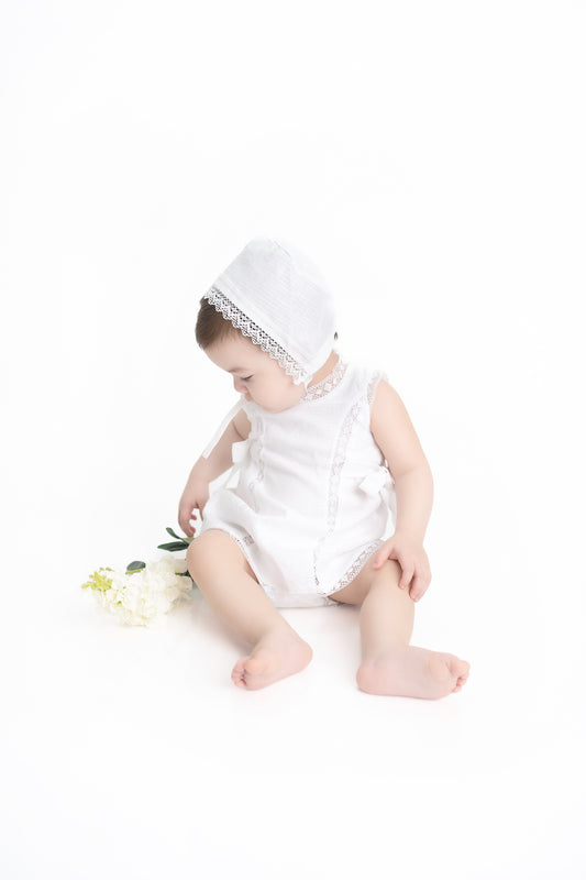 VESTIDO LINO RAYAS CON CALZON